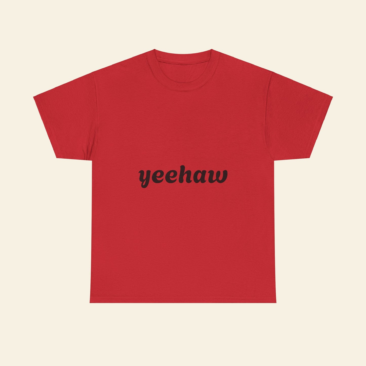 "yeehaw" graphic tee