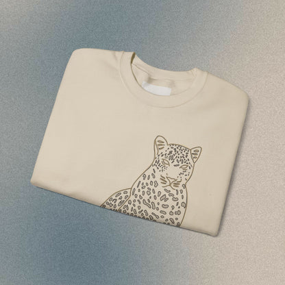 cheetah sweatshirt