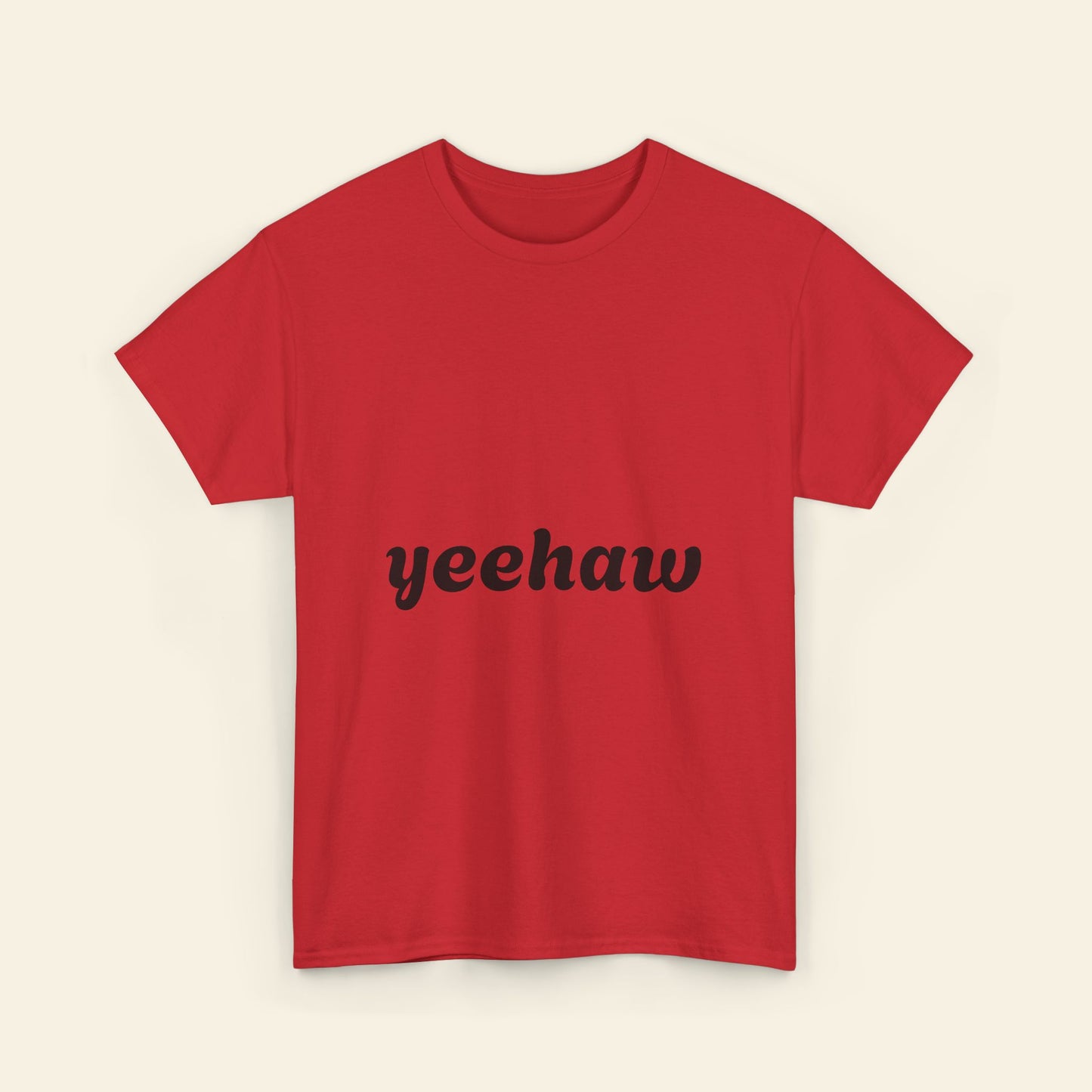 "yeehaw" graphic tee