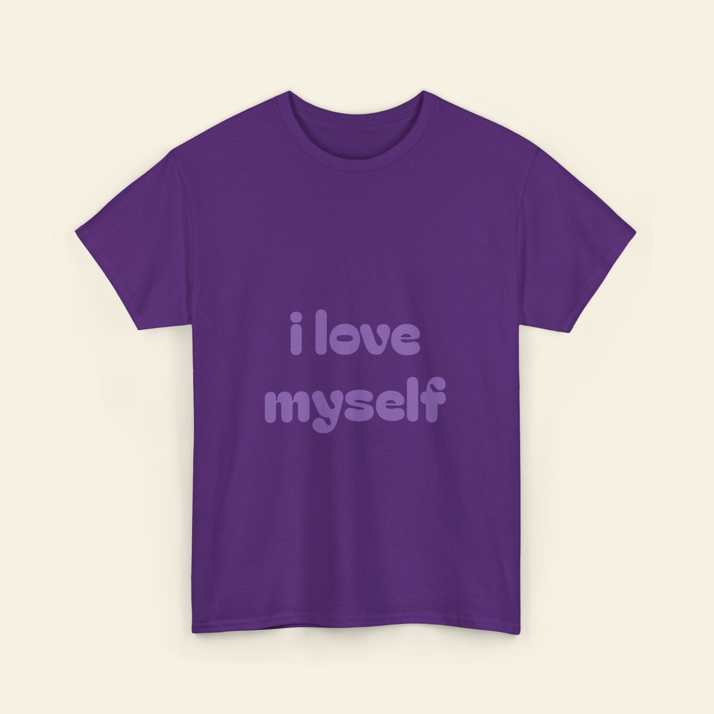 "i love myself" graphic tee