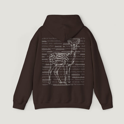chocolate deer hoodie