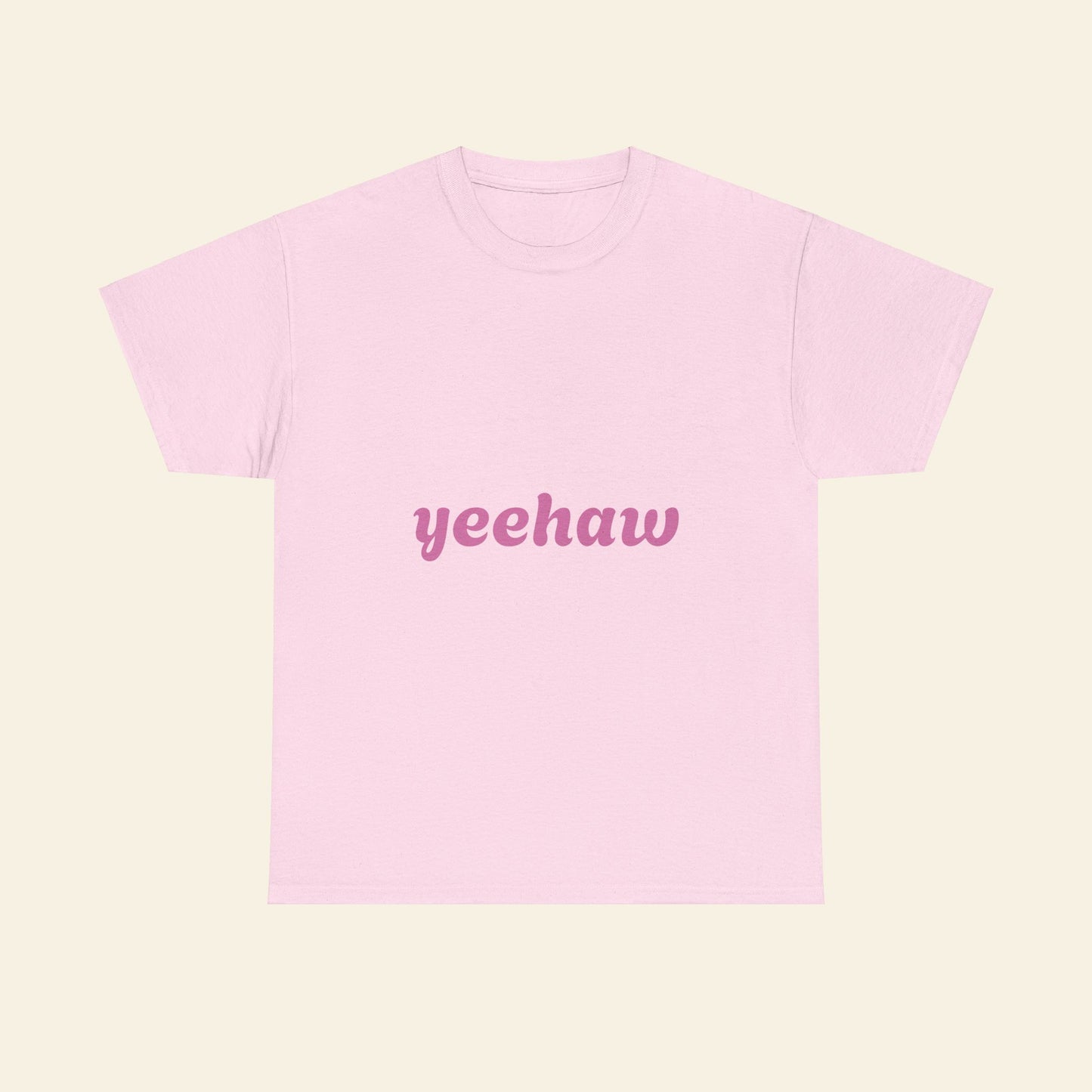 "yeehaw" graphic tee