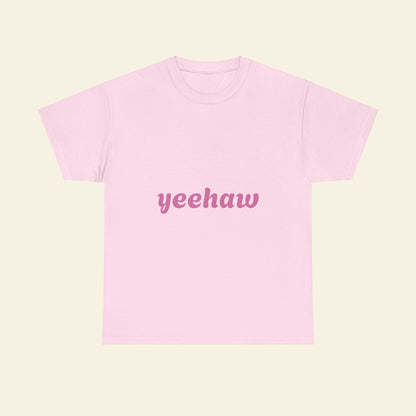 "yeehaw" graphic tee