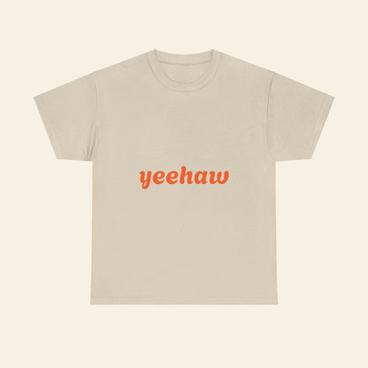 "yeehaw" graphic tee