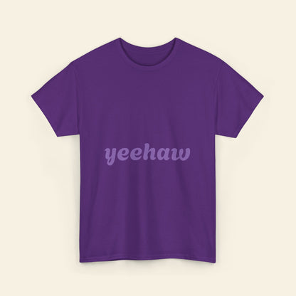 "yeehaw" graphic tee