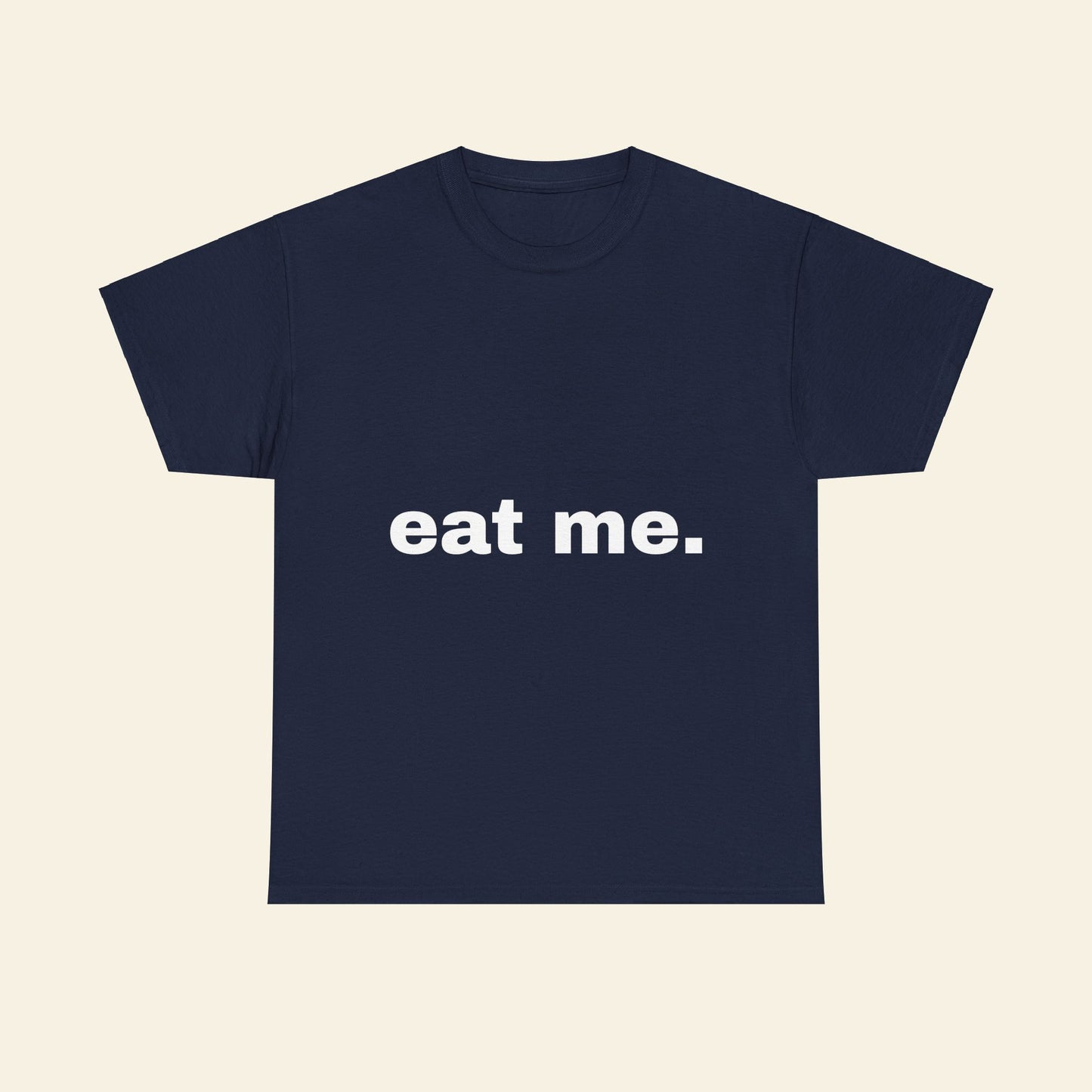 "eat me." graphic tee