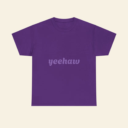 "yeehaw" graphic tee