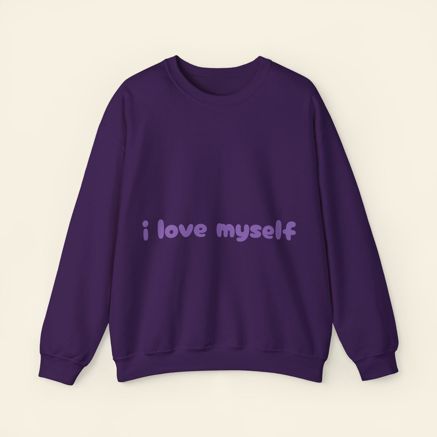 "i love myself" crewneck sweatshirt