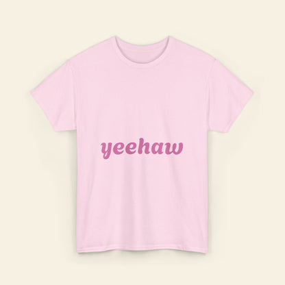 "yeehaw" graphic tee