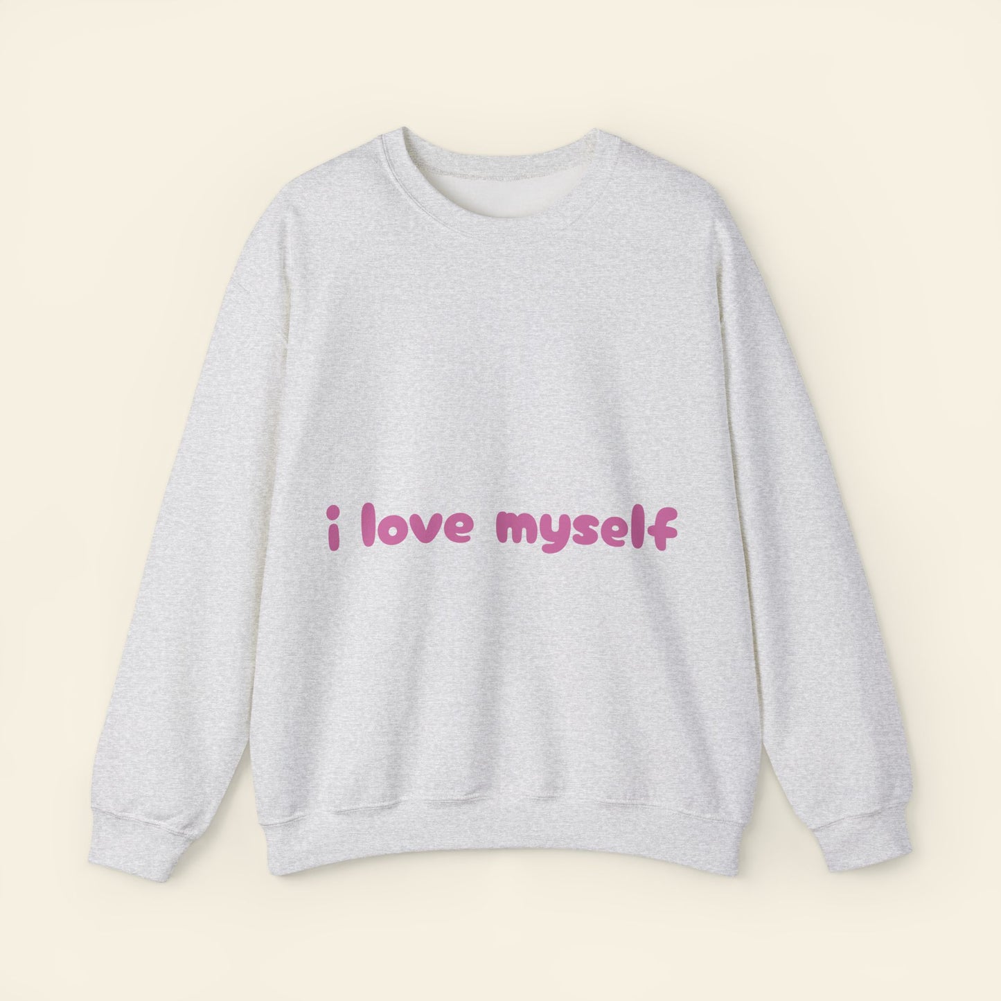 "i love myself" crewneck sweatshirt