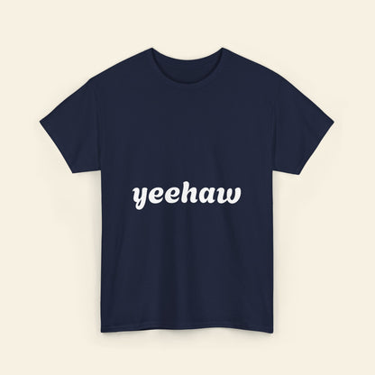 "yeehaw" graphic tee