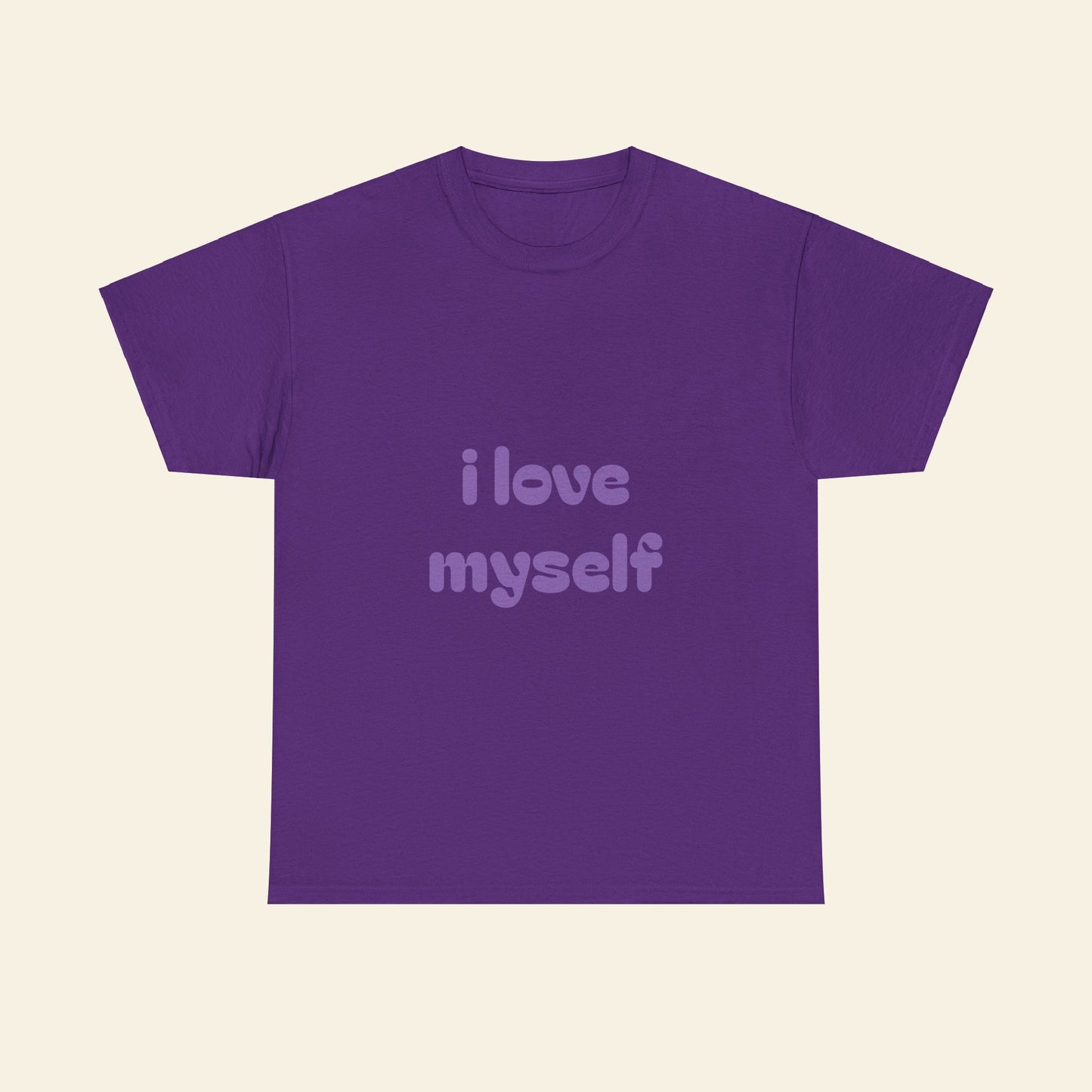 "i love myself" graphic tee